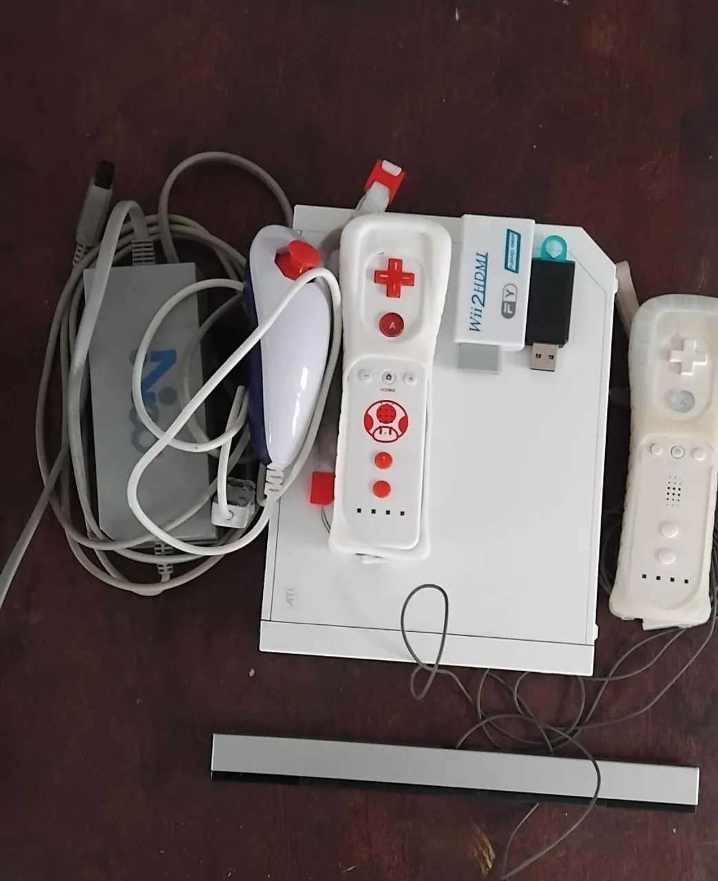 Wii Black com assessórios - Jogos de Vídeo Game - Vila Zuleima