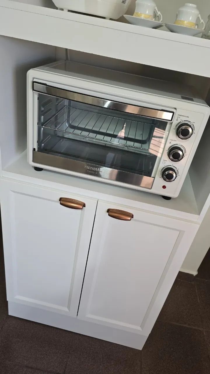 Forno Elétrico de Bancada Mondial 42L Branco Family - Foto 4