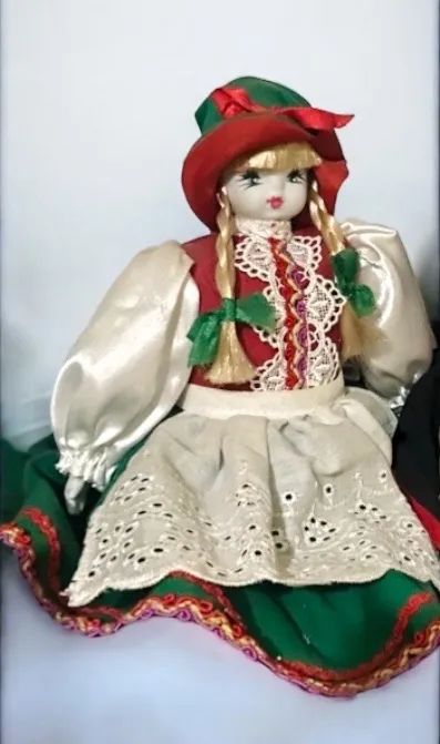 Boneca Porcelana - Camponesa Alemã 1960