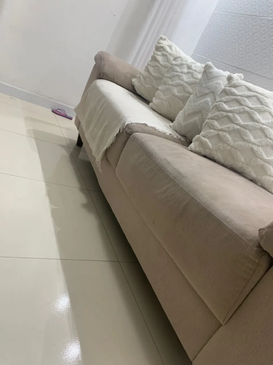 Vendo sofá de linho