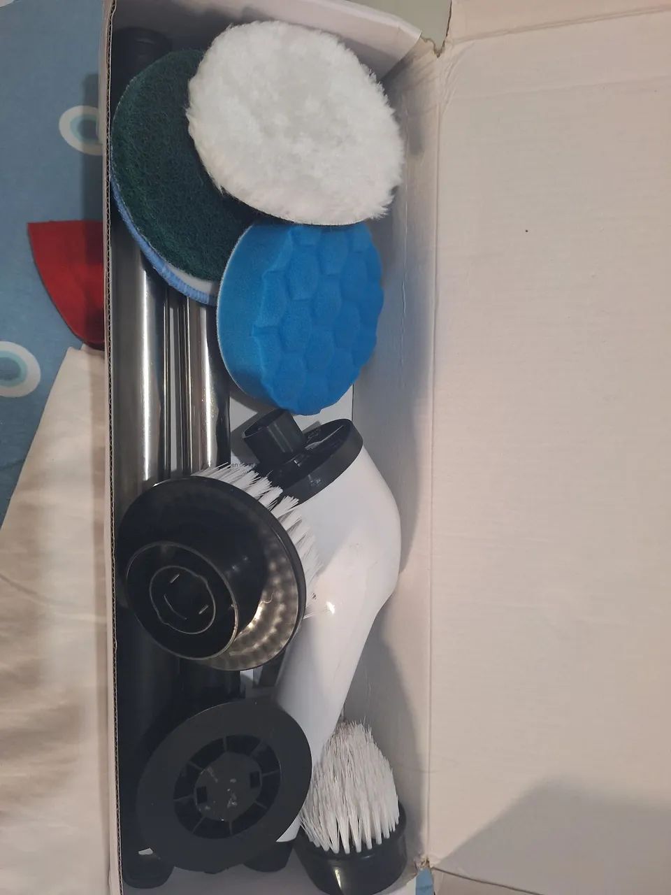 Mop ultra clean - escova de limpeza giratória  - Foto 3