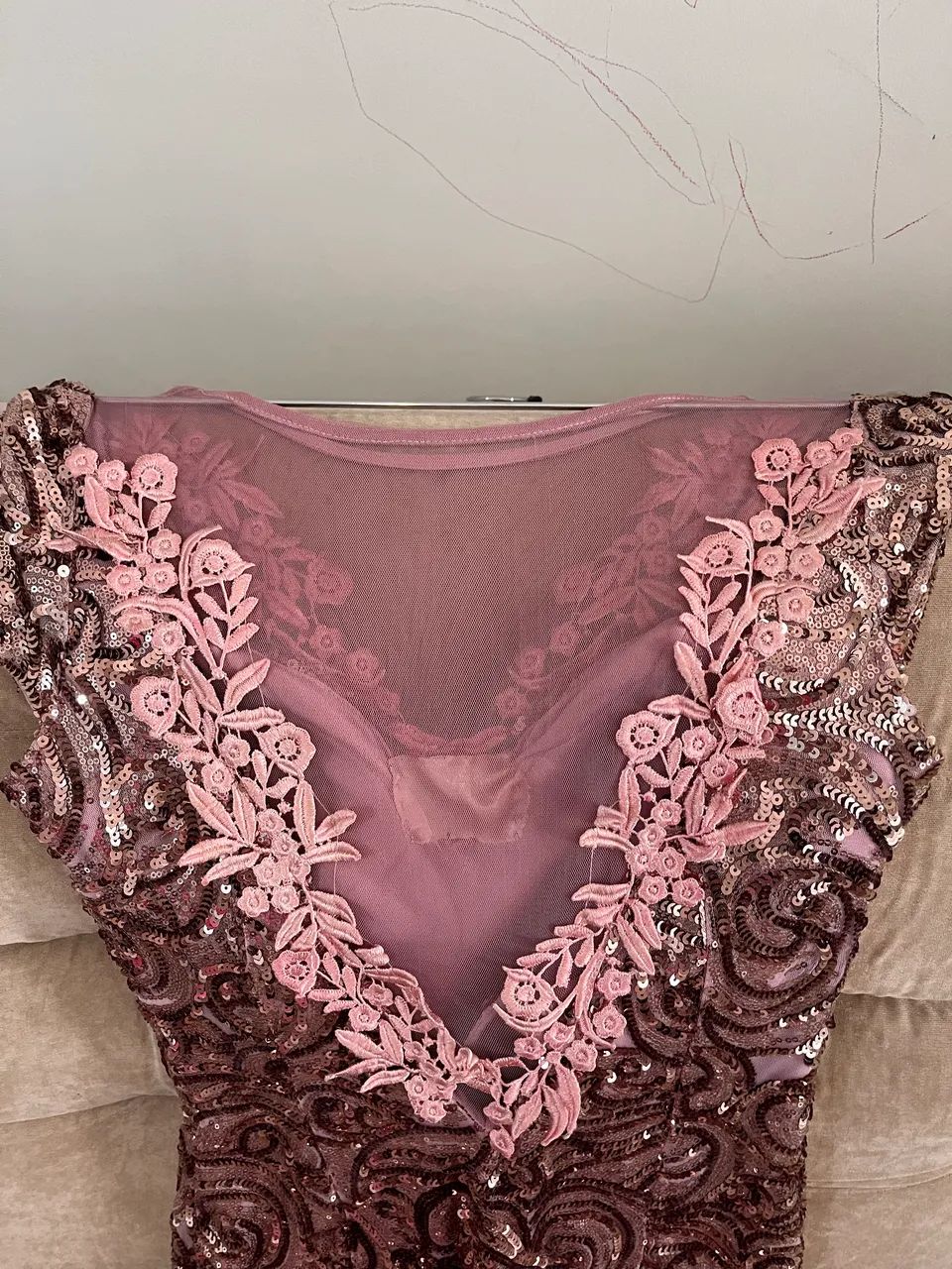 Vestido de festa longo