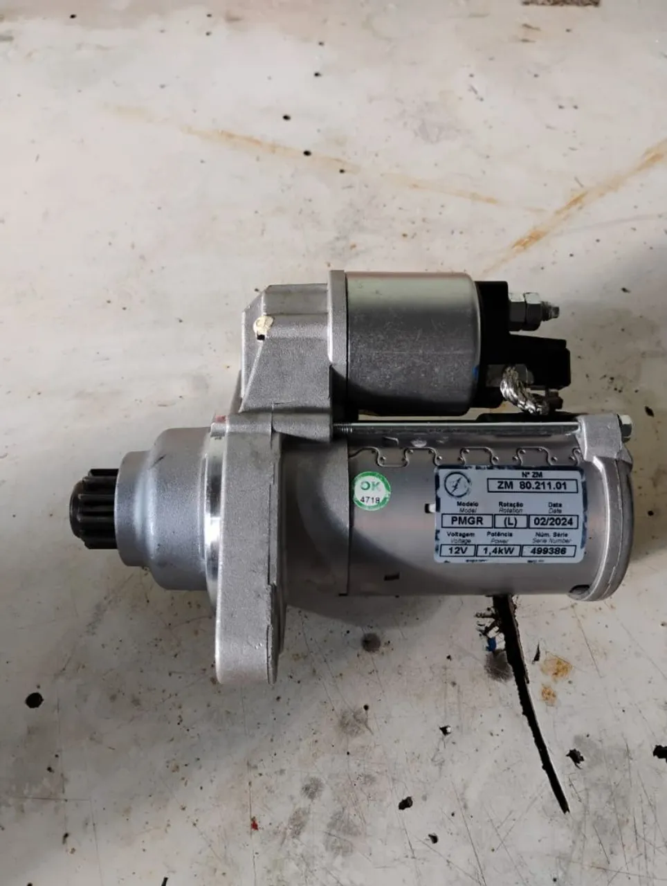 Motor de partida Gol G5 2008/2009