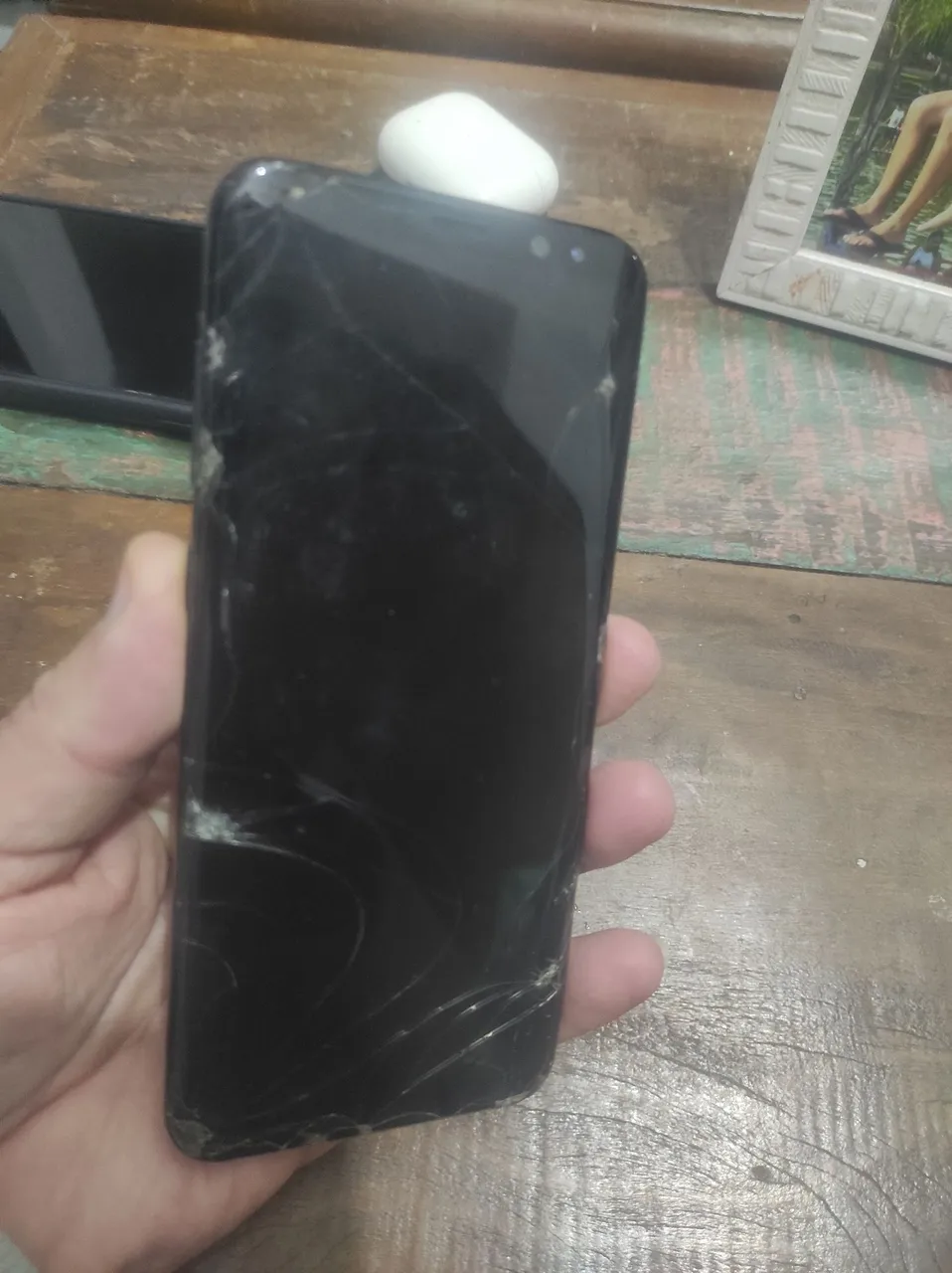 S8 plus com defeito