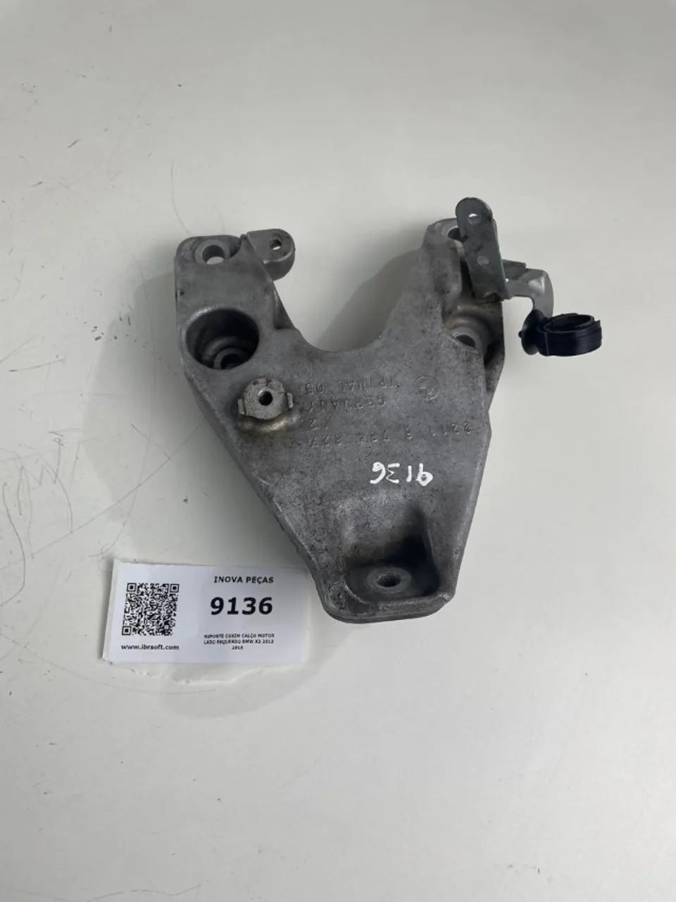  Suporte Coxim calço motor lado esquerdo BMW X3 2013 2016