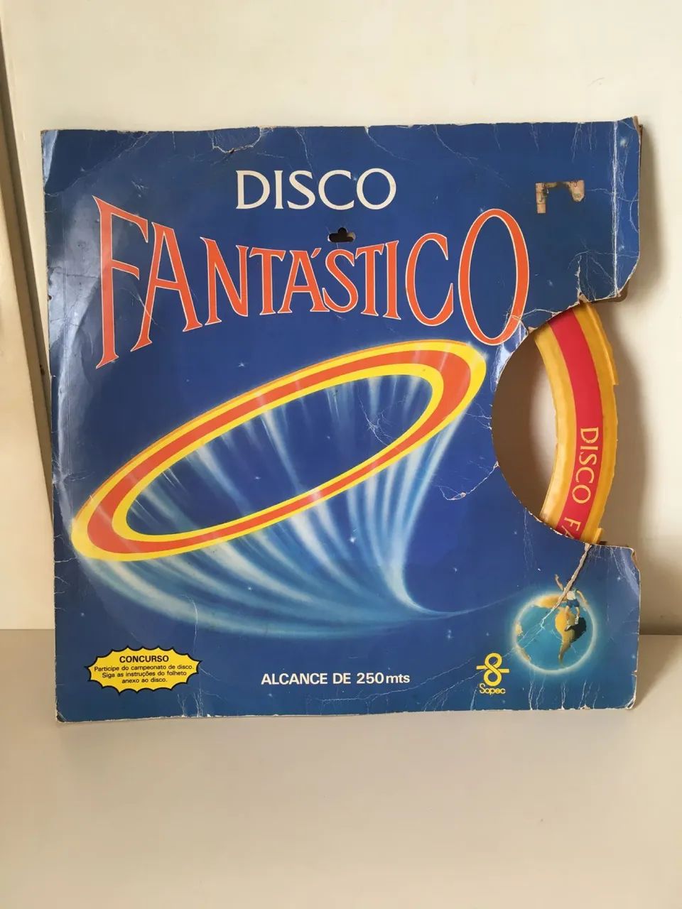 Brinquedo Disco Fantástico anos 80