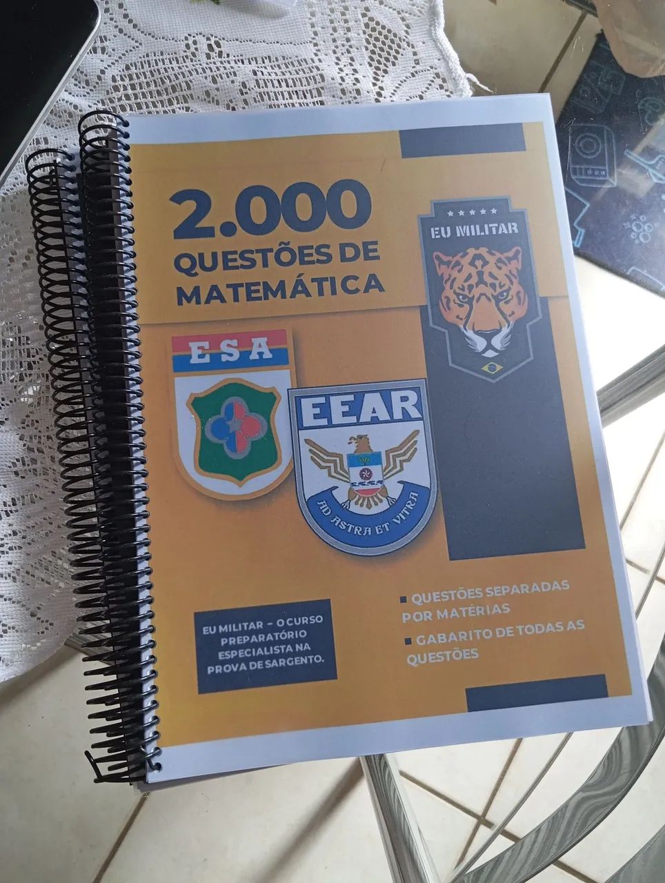 KIT Apostilas ESA e EEAR - EU MILITAR (Português e Matemática) - Foto 2