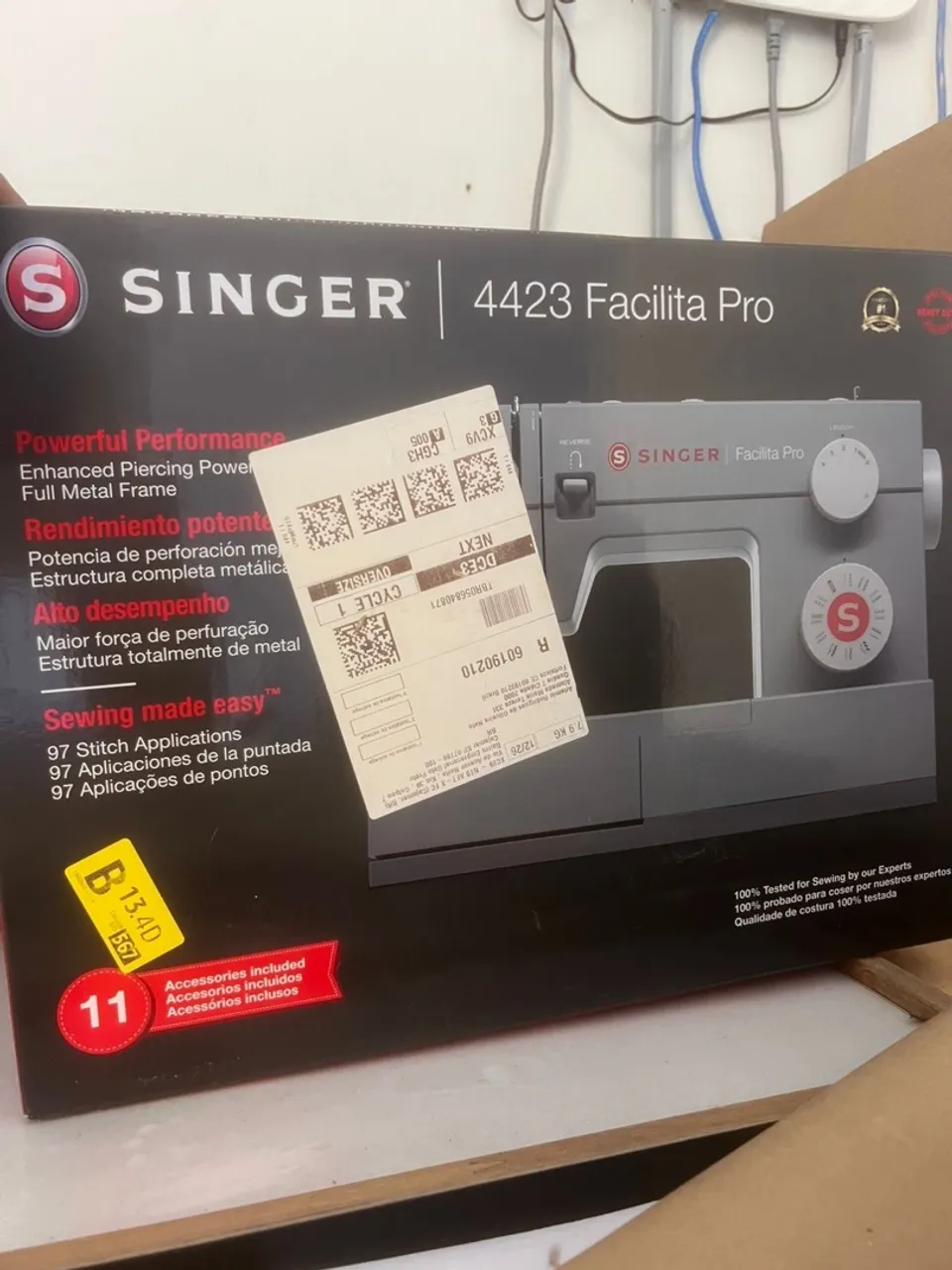 Máquina de Costura Singer 4423 Facilita Pro