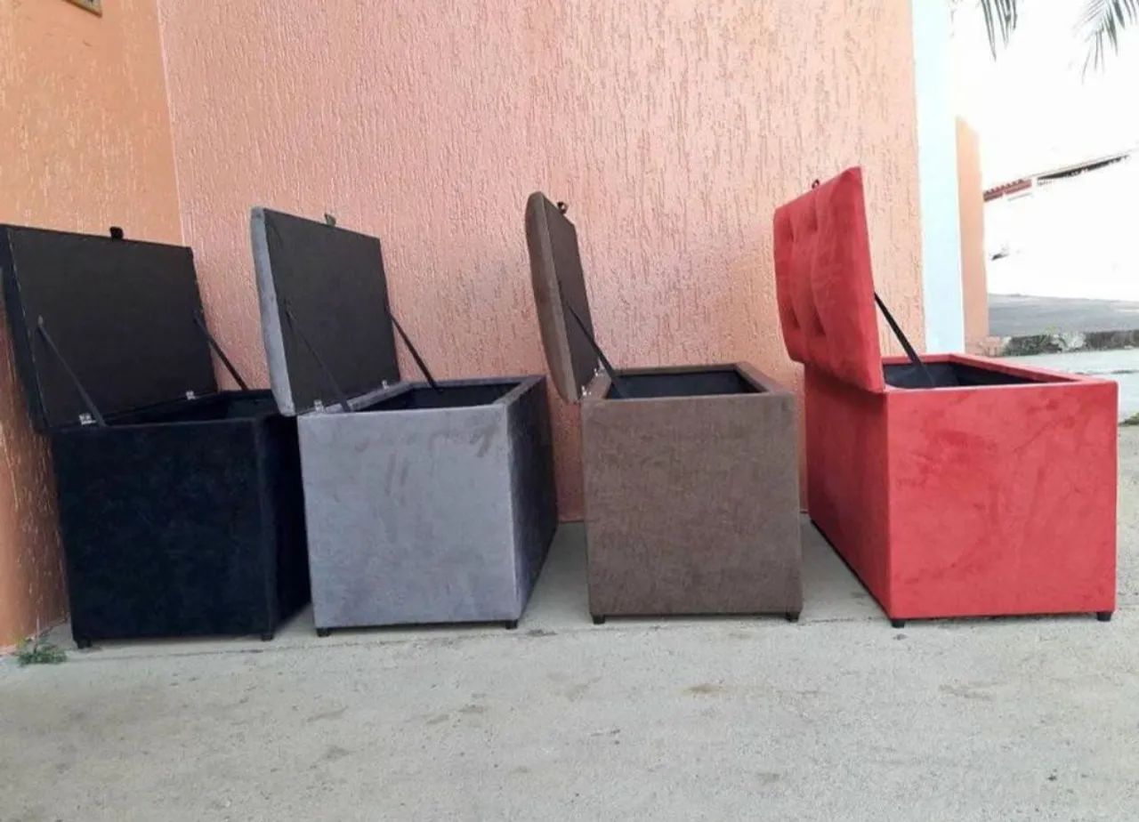 Baú Puff Organizador  - Foto 2