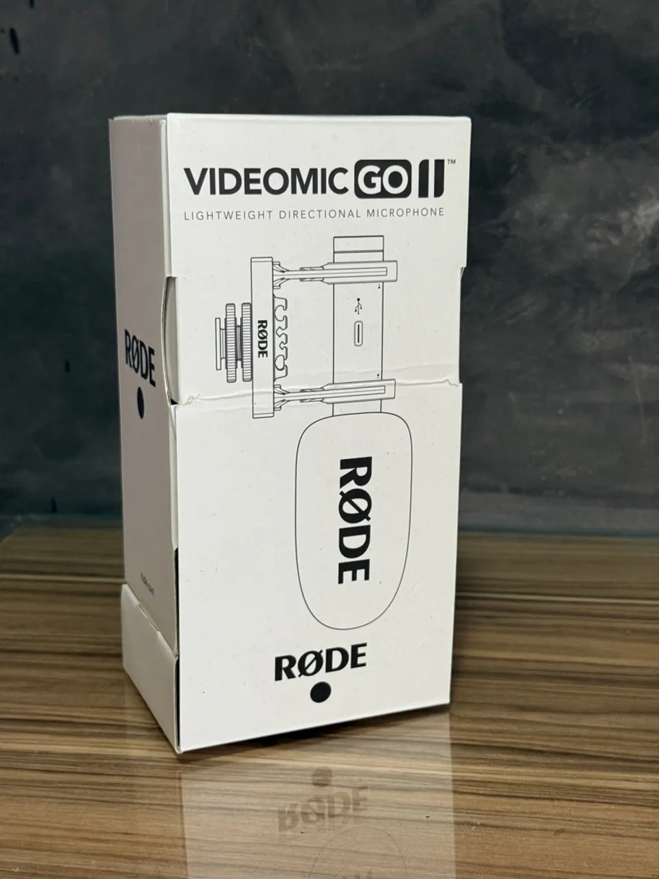Microfone Rode VideoMic GO II Zerado