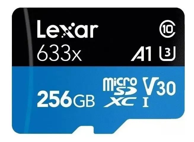 Cartão de memória Lexar microSD 256GB LSDMI256BBNL-633A High-Performance 633x - Foto 2