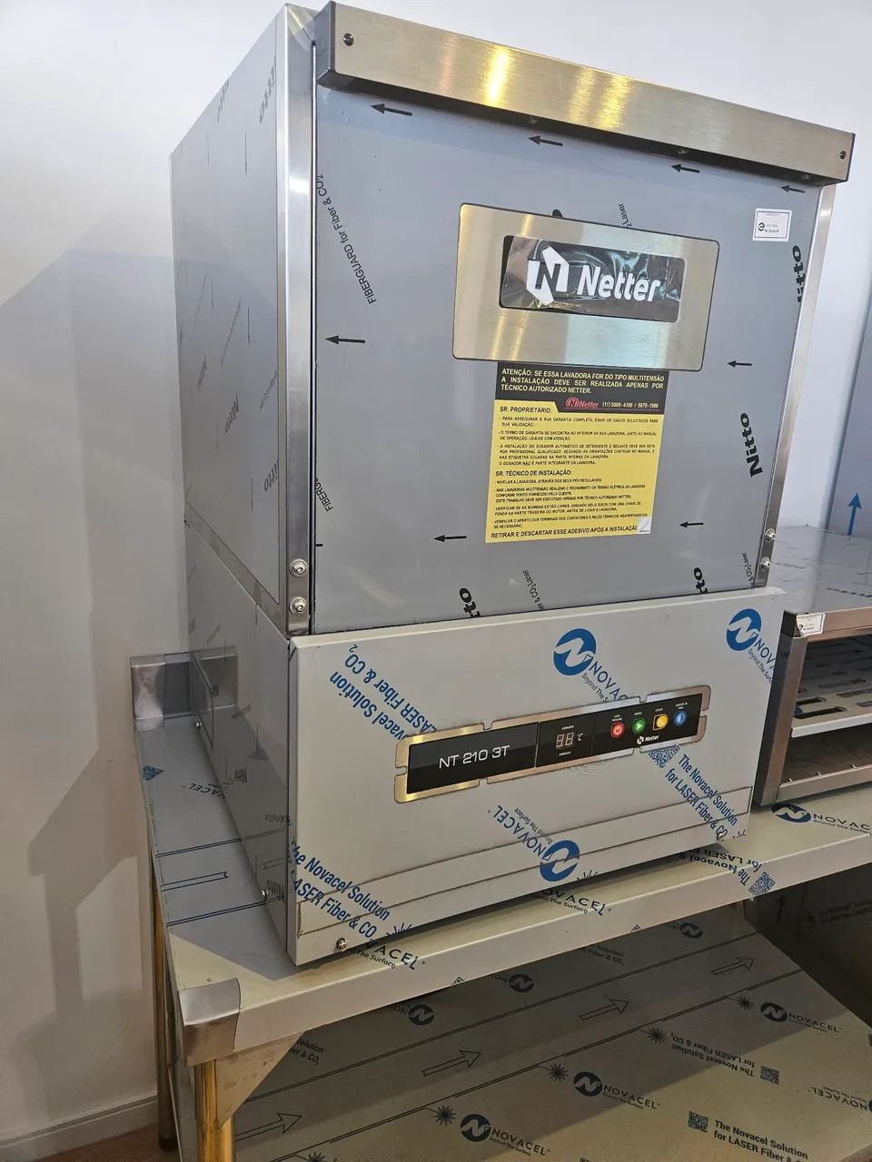 máquina lava louça profissional netter nova