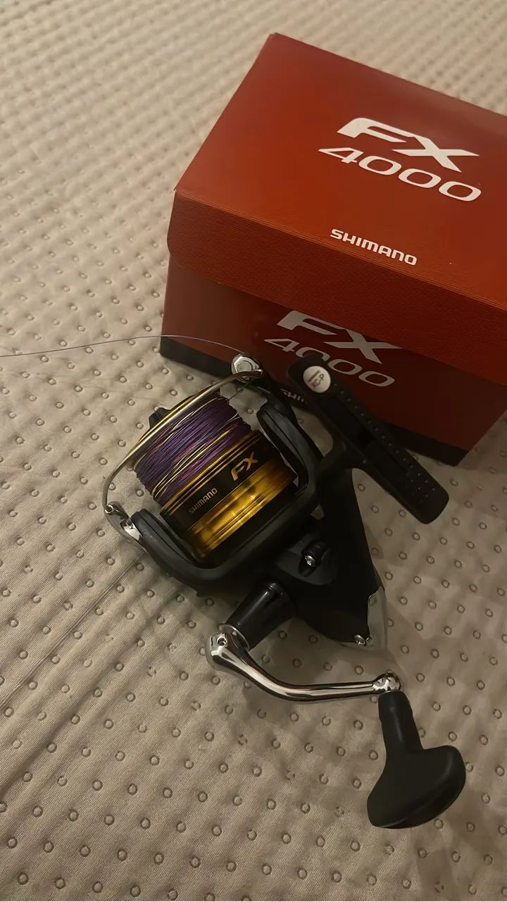 Molinete Shimano FX 4000 NOVO