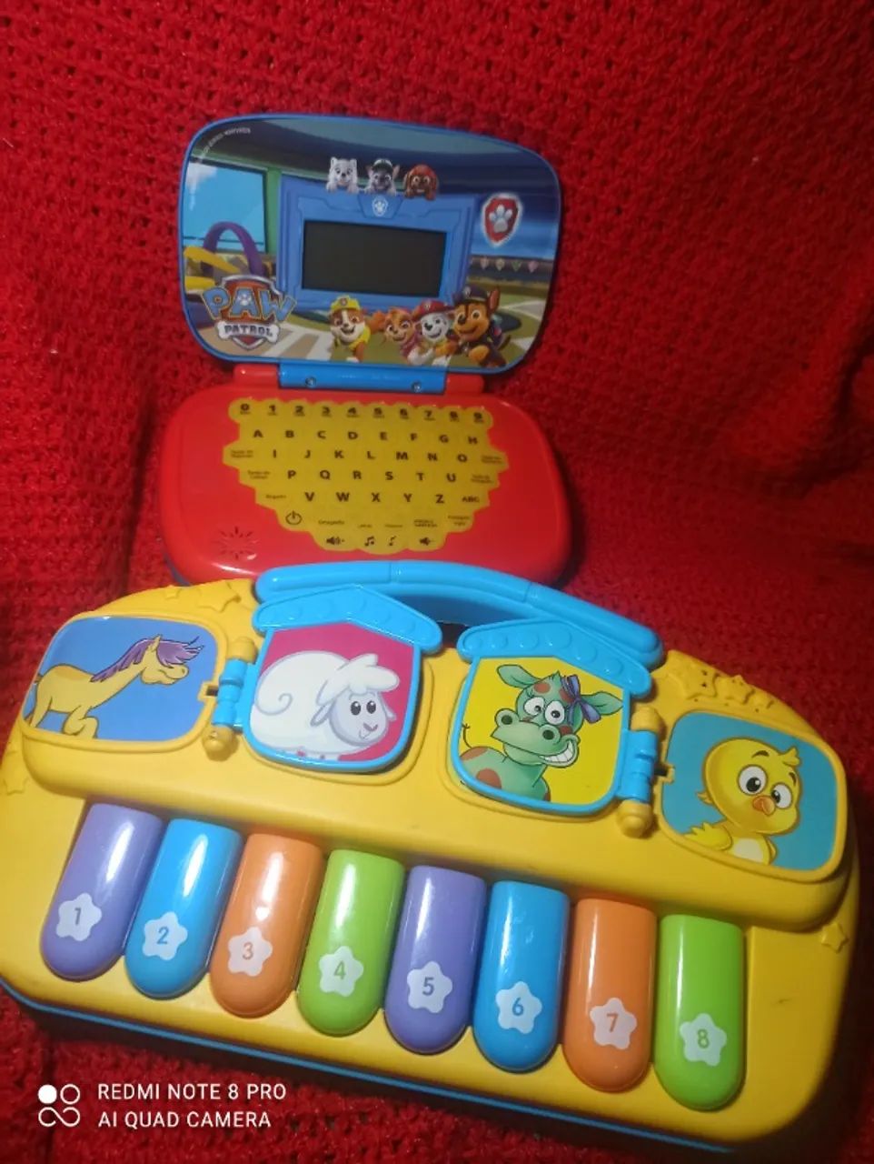 , leptop educativo e tecladinho  - Foto 3