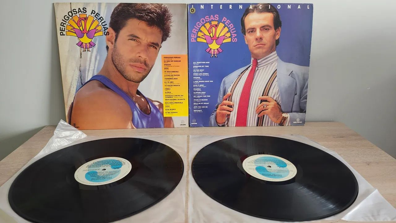 Novela Perigosas Peruas 2 LPs Disco de vinil  - Foto 4
