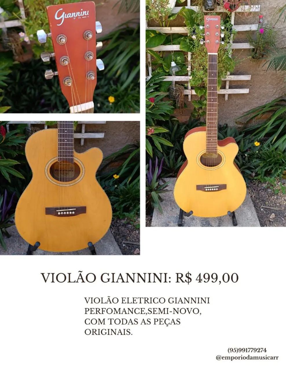 Violões Elétricos Fender, Eagles 12cordas ,Tagima..  - Foto 4