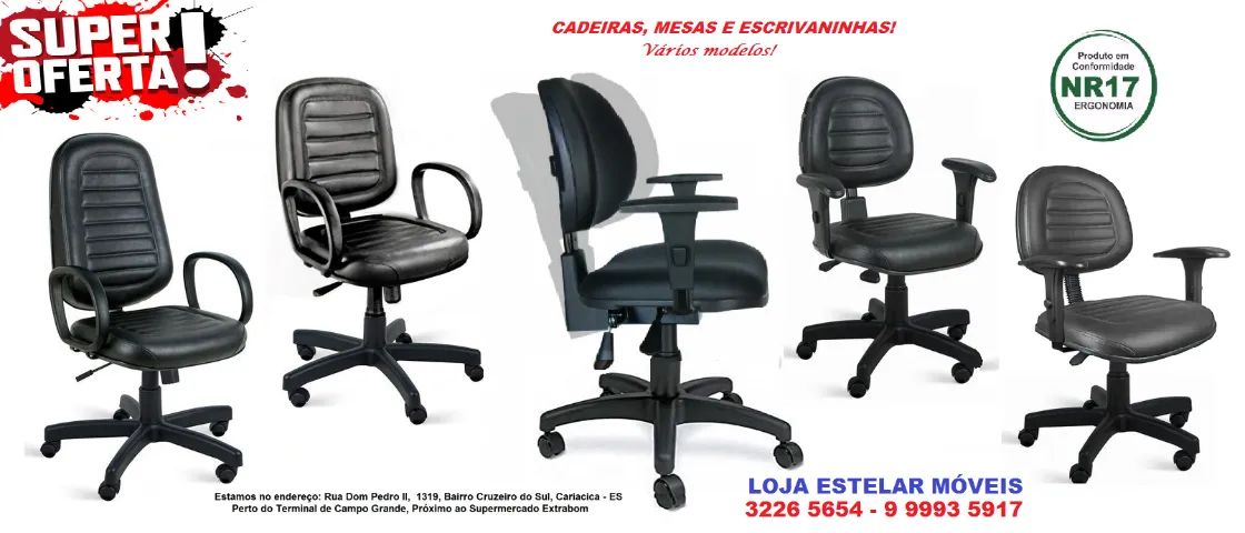 Aqui!!! no lugar certo, Cadeiras de vários modelos - Foto 2