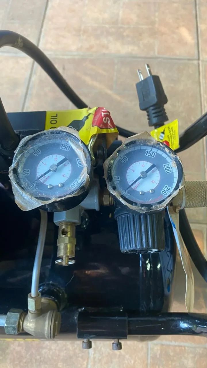 COMPRESSOR DE AR 2 HP 125 PSI 29 Litros - Foto 4