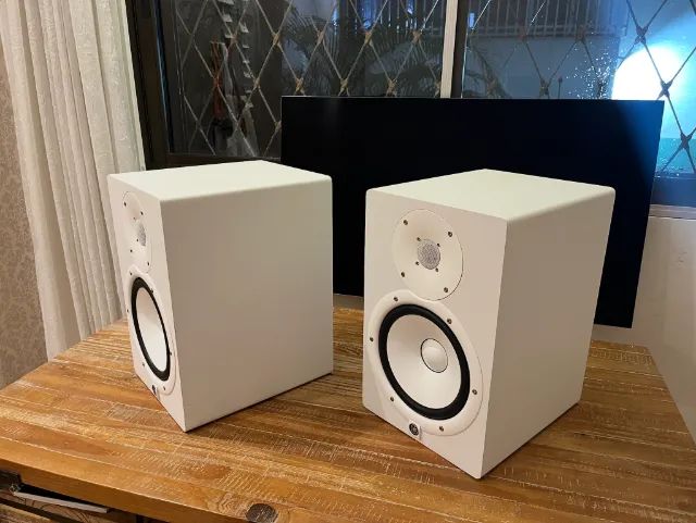 Monitores Yamaha Hs8 Brancos 120w (par) - Foto 3