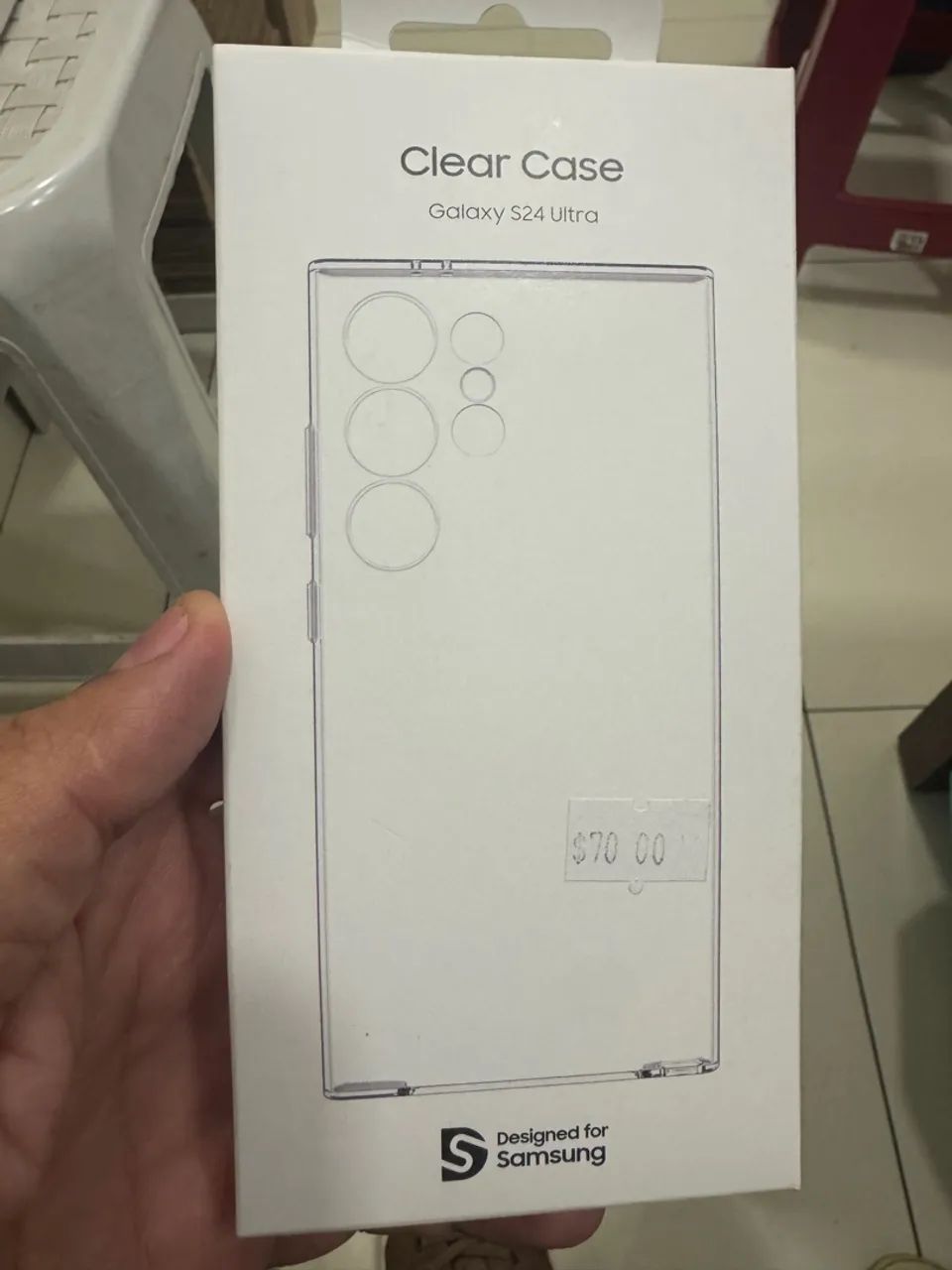 Capa original Samsung s24 ultra 