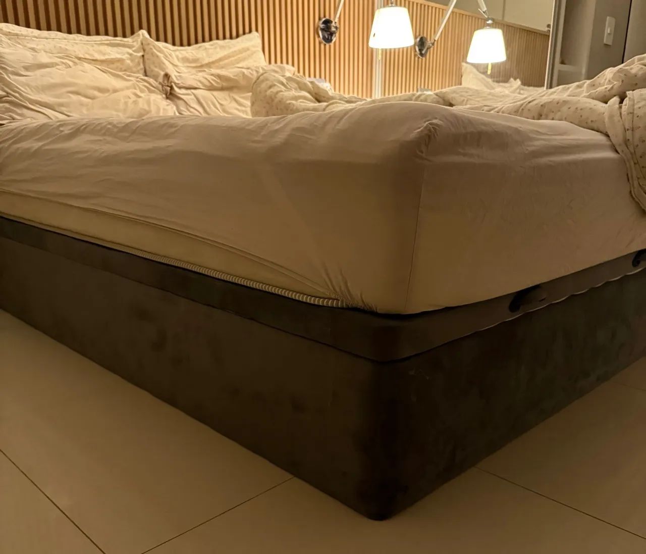Cama box casal Euro colchões 