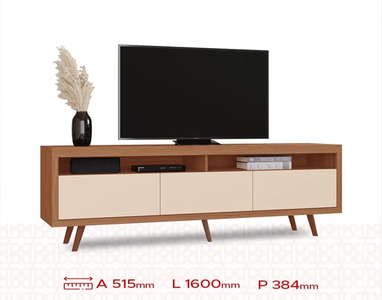 Rack Bancada Edina 100% mdf - Foto 5