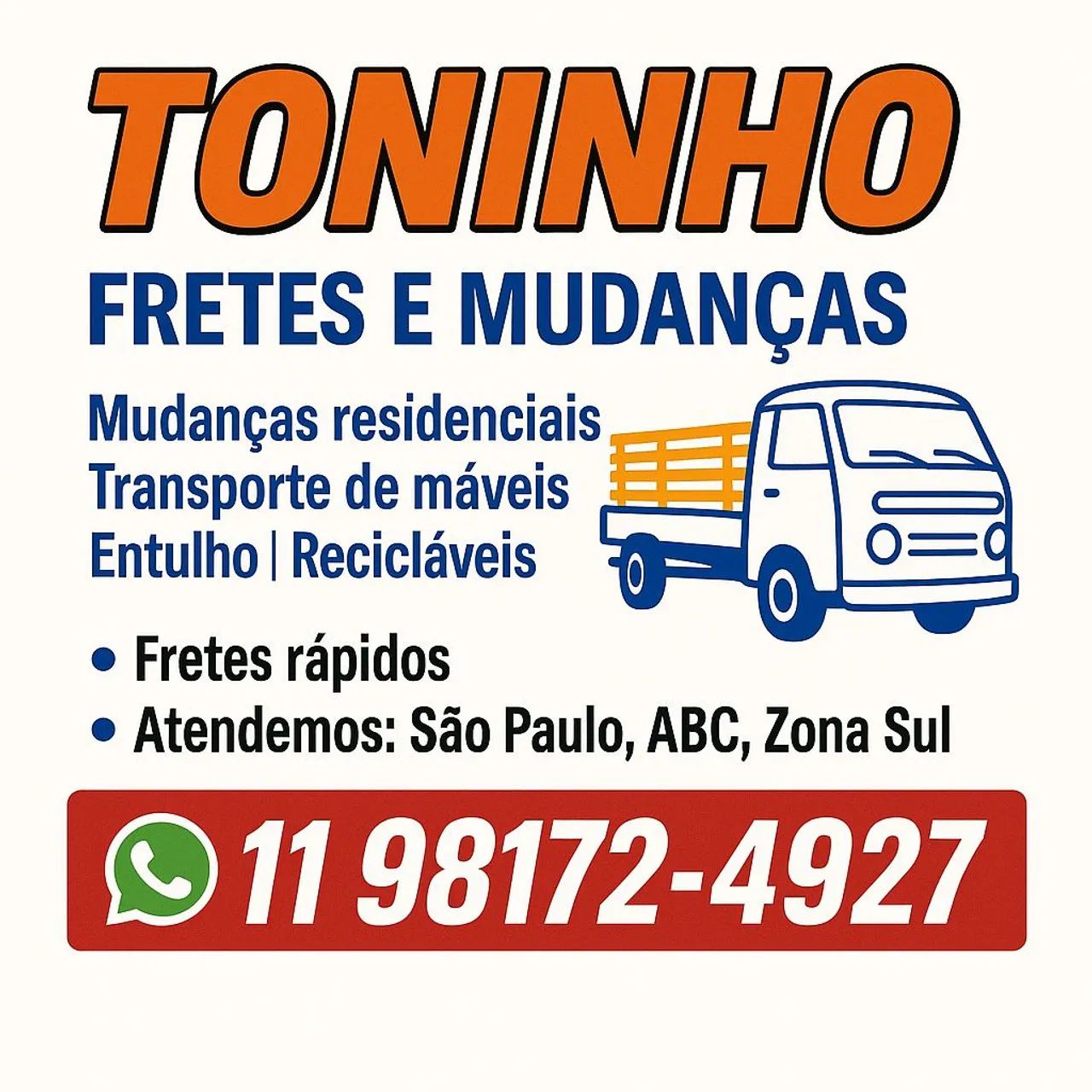 Transporte de frete - carretos e pequenas mudanças comercias e residencial  - Foto 5