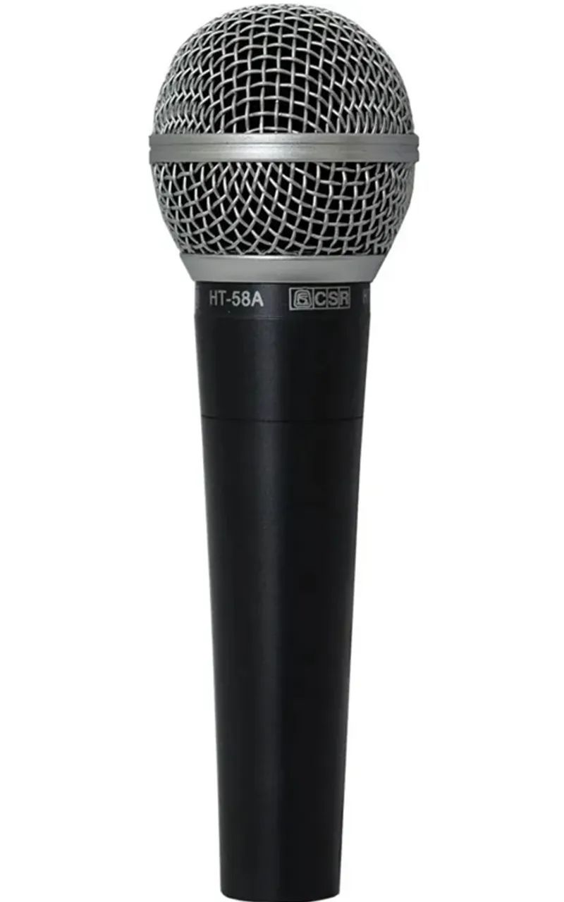 Microfone CSR HT58A Dinâmico Vocal Profissional  - Foto 3