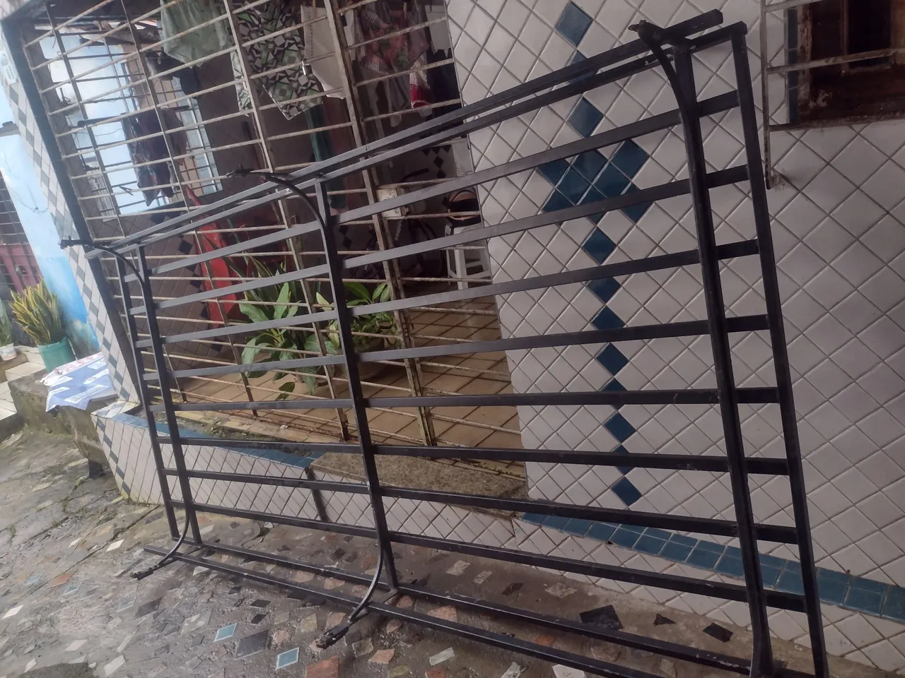 Grade de proteção para carro combi bagageiro