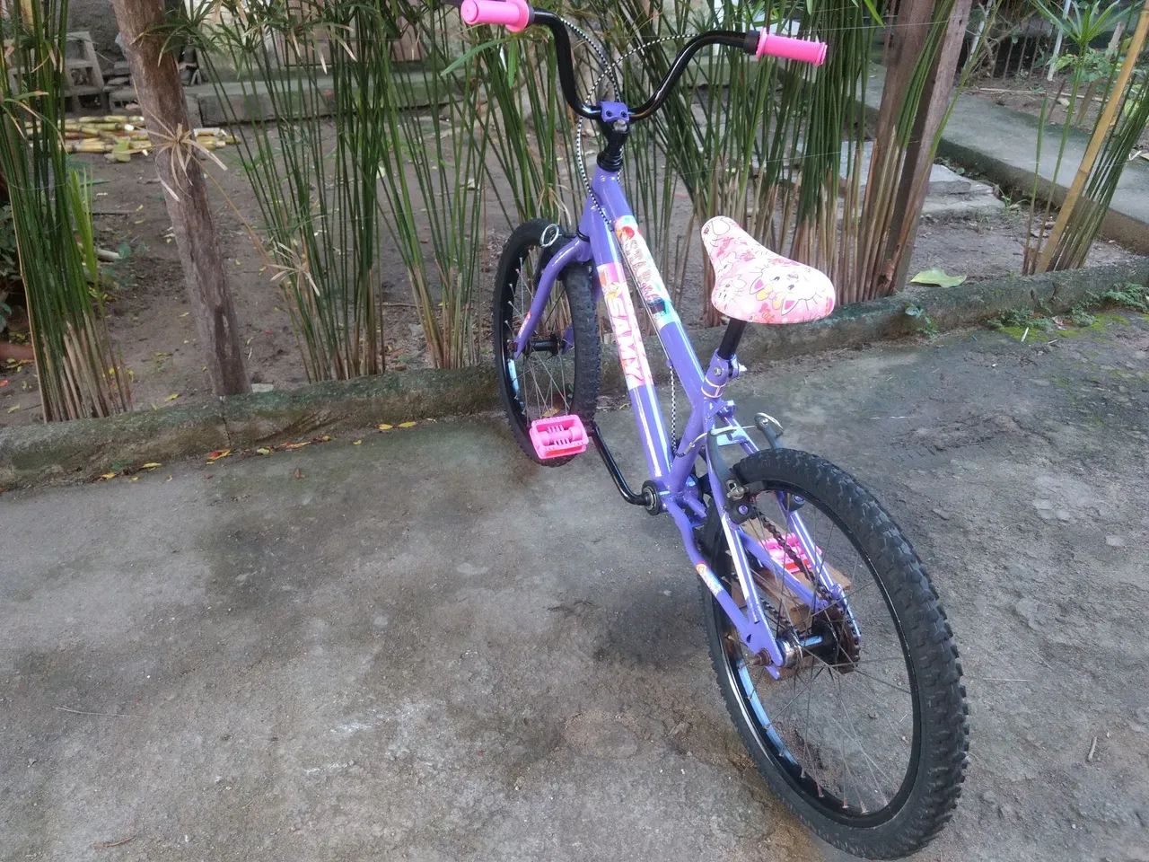 Bicicleta infantil aro 20 reformada  - Foto 4