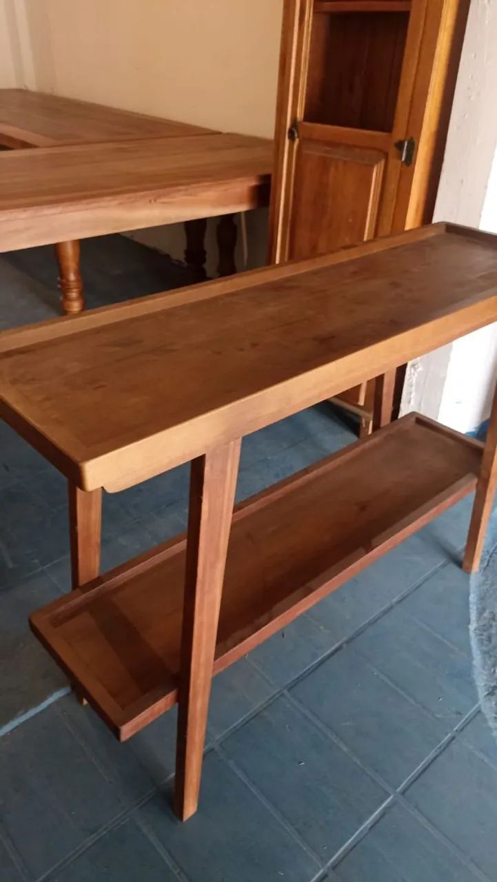 Mesa tem madeira de lei Nobre - Foto 5