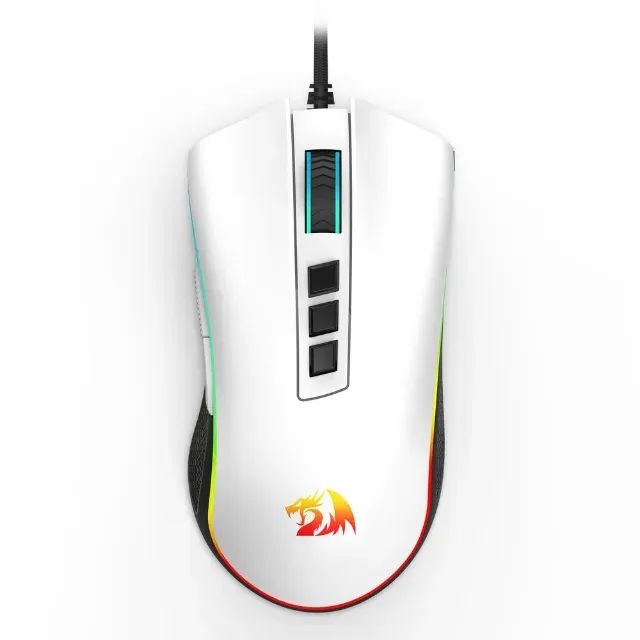 Mouse Gamer Redragon Cobra V2 Cypher, RGB, 12400 DPI, 8 Botões Programáveis - WZetta