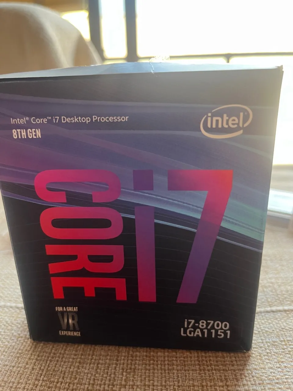 Processador CPU Intel Core I7 8700 + Cooler
