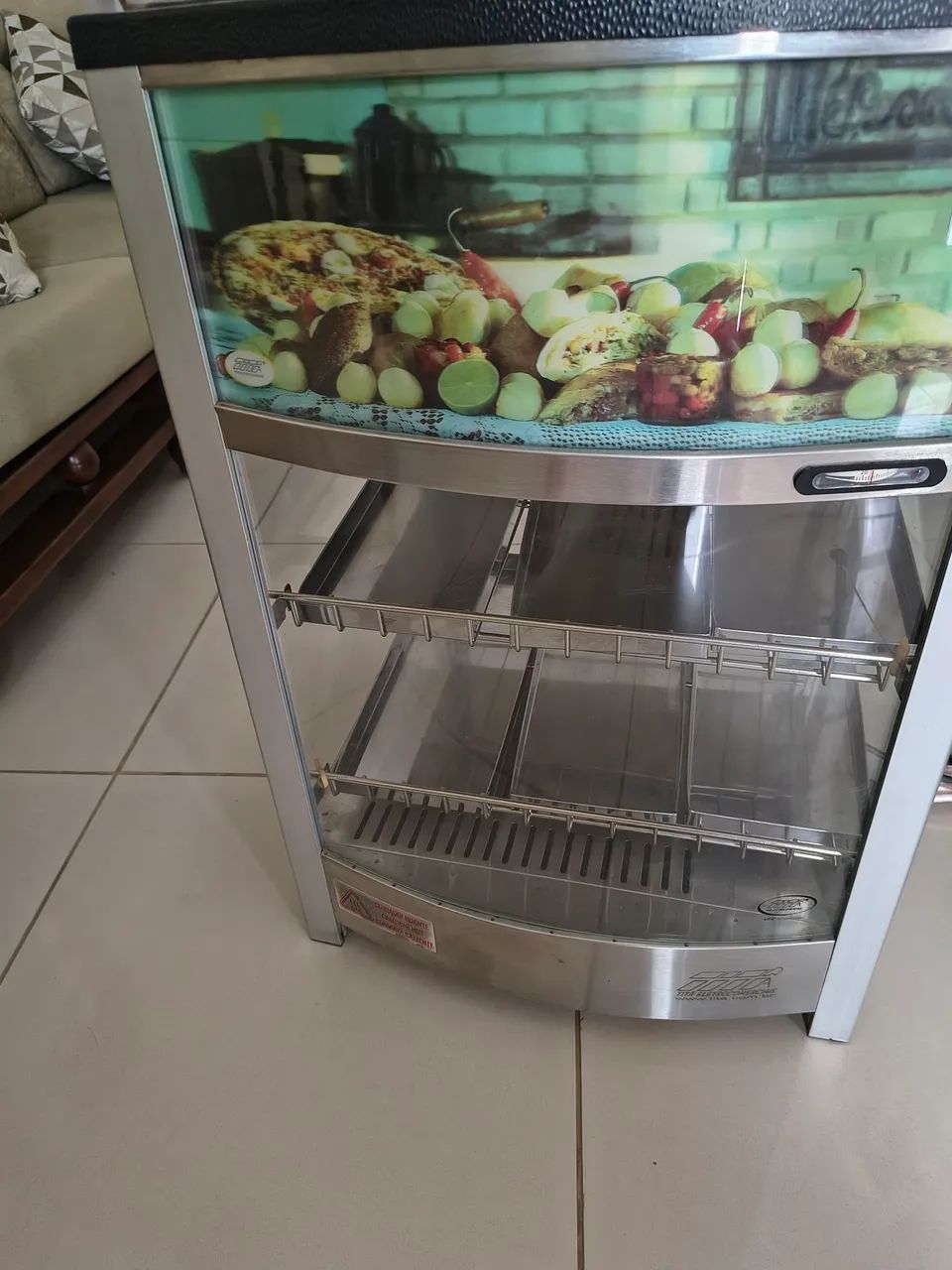 Vendo Estufa vertical com 6 Bandejas a vapor semi-novo 