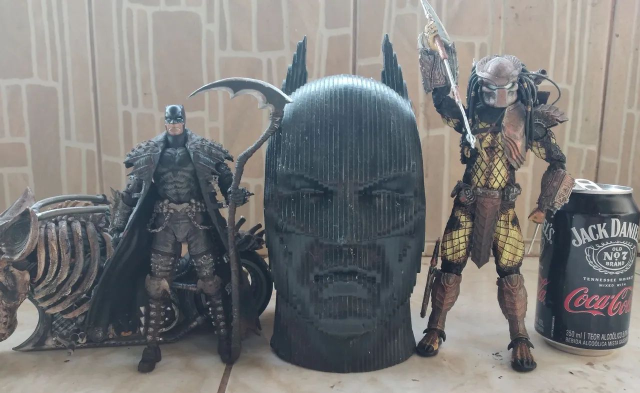 Busto mdf 3d - Batman<br><br> - Foto 4