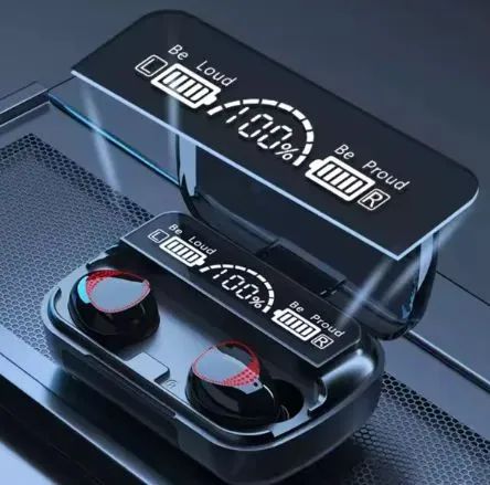 Fone de Ouvido Bluetooth TWS com Display Digital