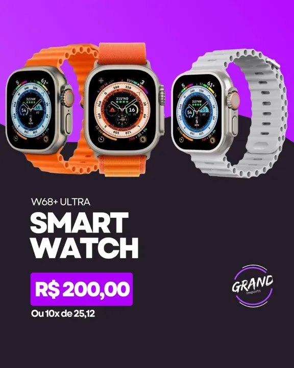 Smartwatch W68+ Ultra (Original)