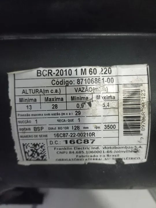 Bombas d'água Schneider - Foto 3