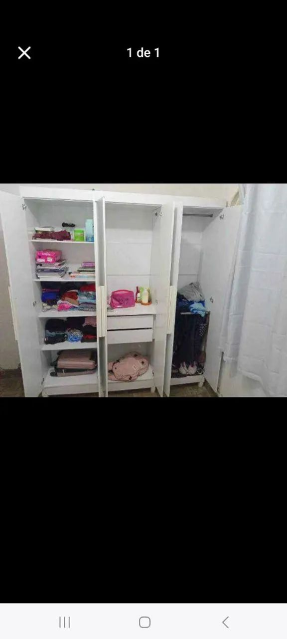 Guarda-Roupas de Solteiro  cama casal normal  - Foto 2