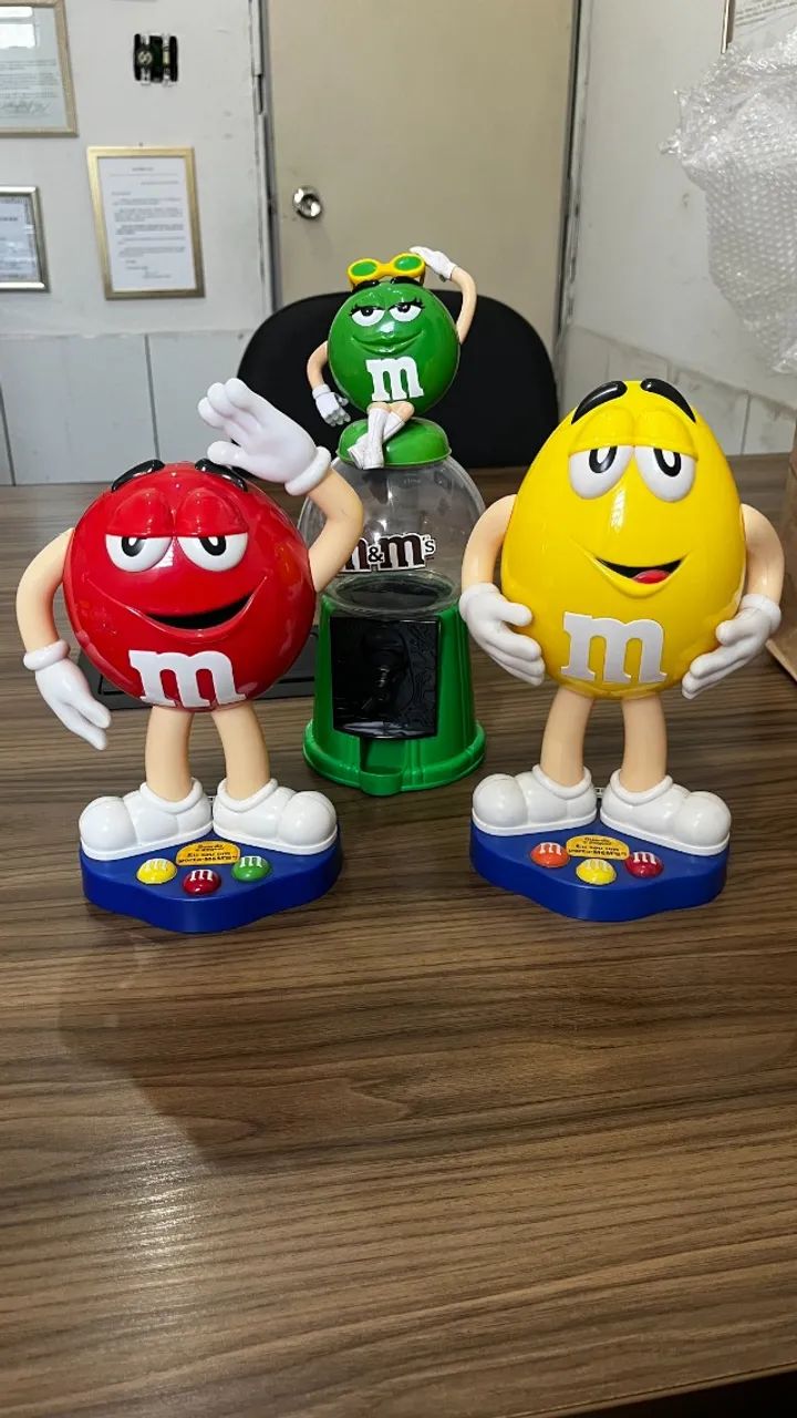 Bonecos Expositor M&M's