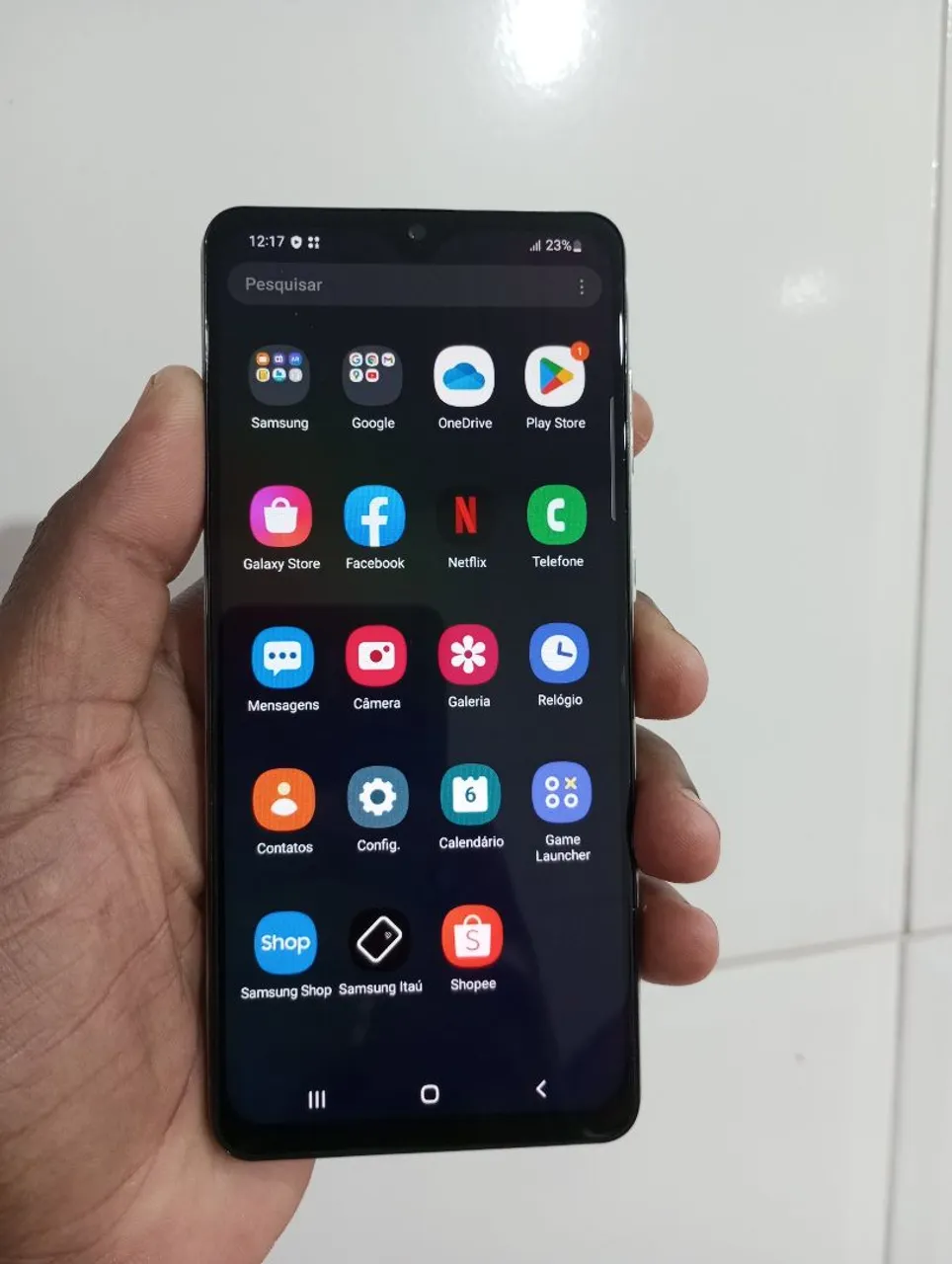 A VENDA SAMSUNG A31 128 GIGAS TUDO OK ACOMPANHA UM CABO DO CARREGADOR.