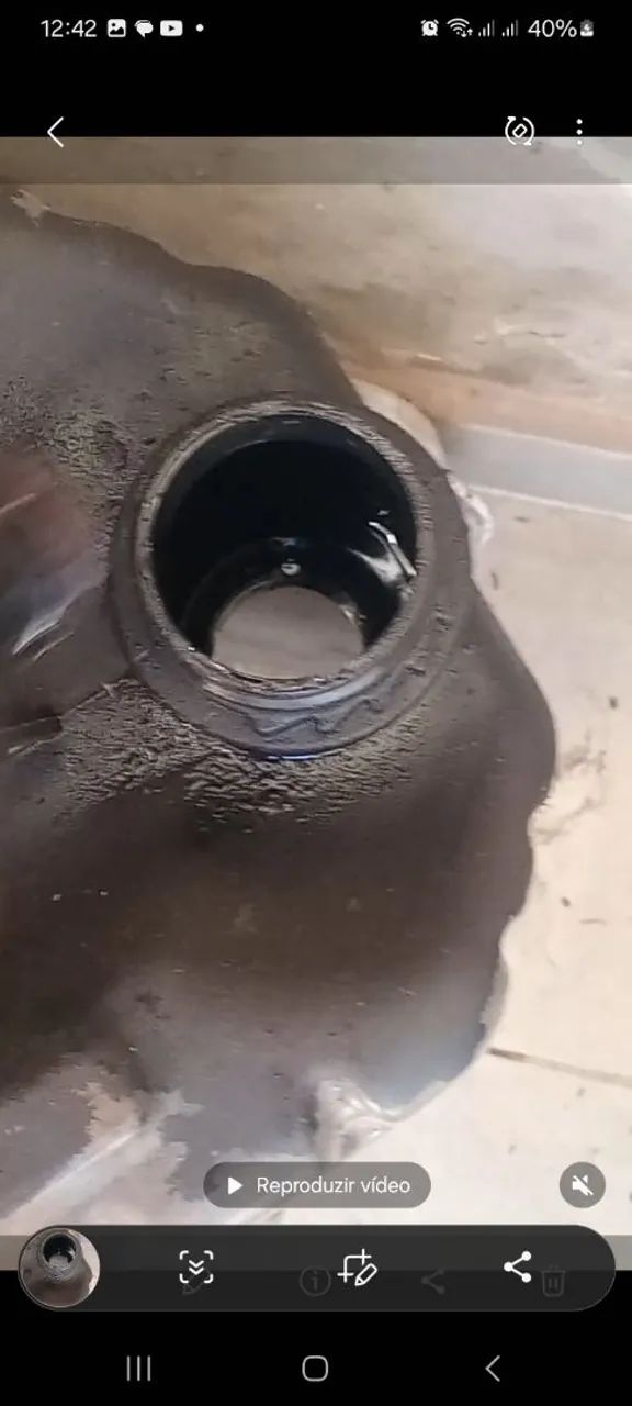 Óleo queimado para motosserra 