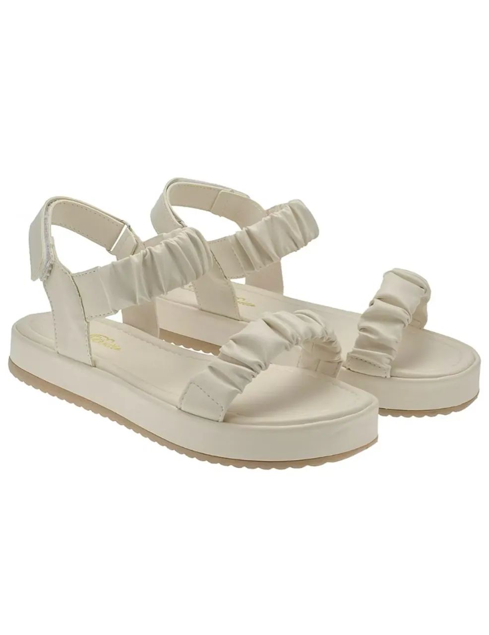 Sandália plataforma papete 