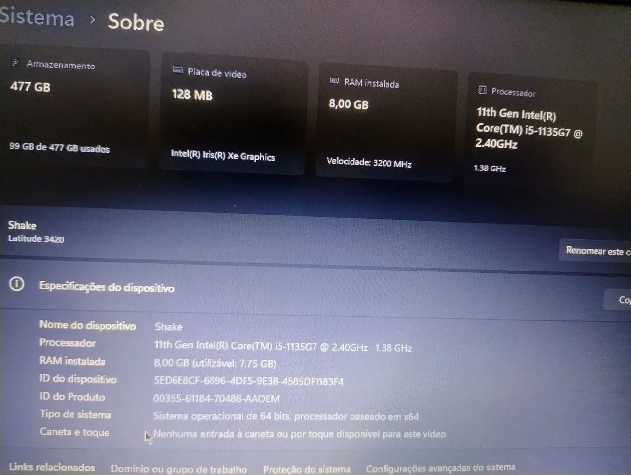 Notebook Dell latitude 3420 - Foto 5