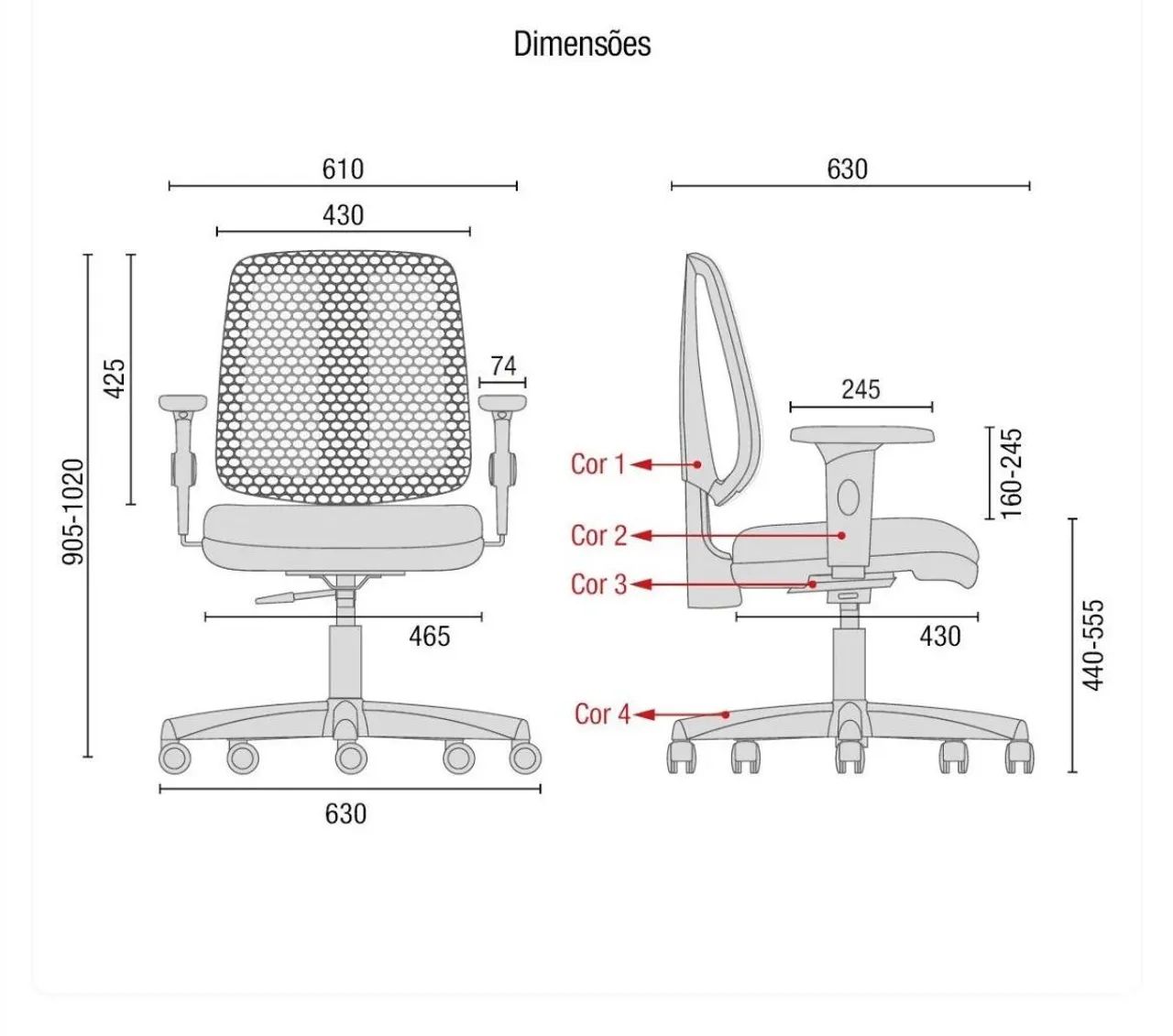 cadeira cavaletti original. Aproveite! 