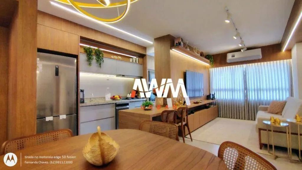 Apartamento mobiliado decorado 3 qts 2 vagas