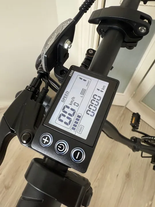 Bicicleta Elétrica Dobrável Quick 3 com Display Digital