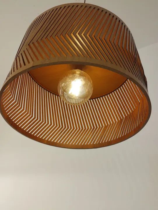  Pendente de Madeira Design Moderno matapi Philadelphia  - Foto 5