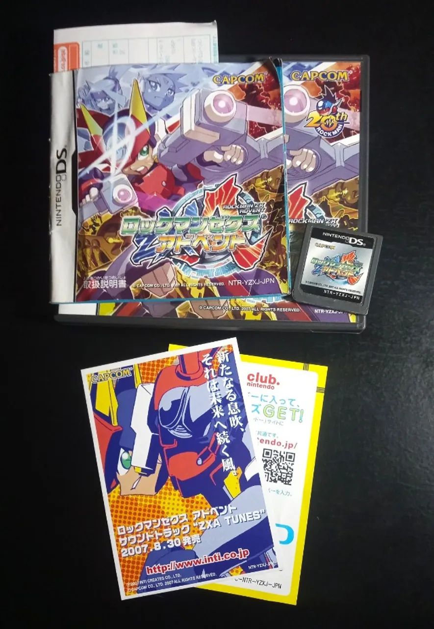 MEGAMAN ZX ADVENT - NINTENDO DS / 3DS - Jogos de Vídeo Game - São