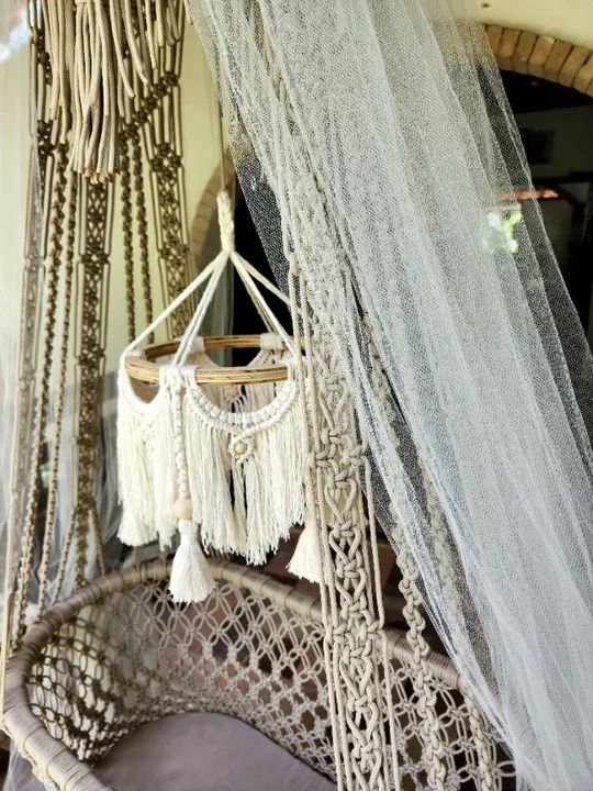 Berço de macramê - Foto 2